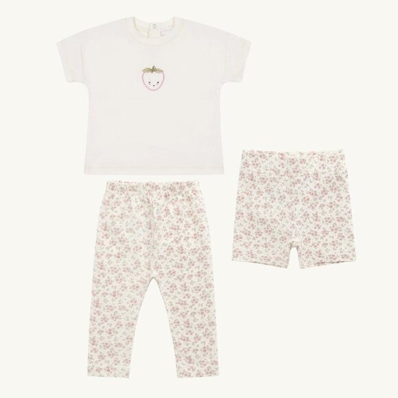 Jamie Kay Other - NWT - Jamie Kay Rosalie Field Blush Strawberry set​​